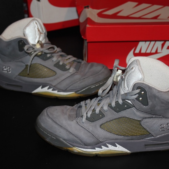 Nike Air Jordan 5 V Retro Wolf Grey 136027-005 - Picture 2 of 8